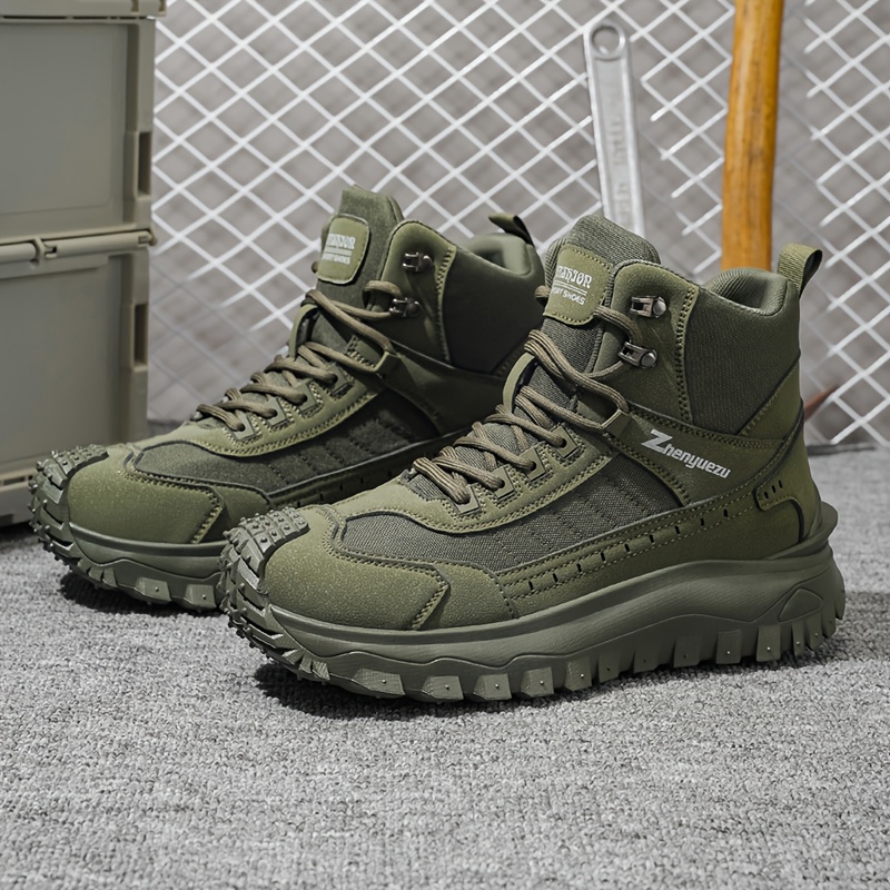 Autumn High-Top Oversized Sports Hiking Boots