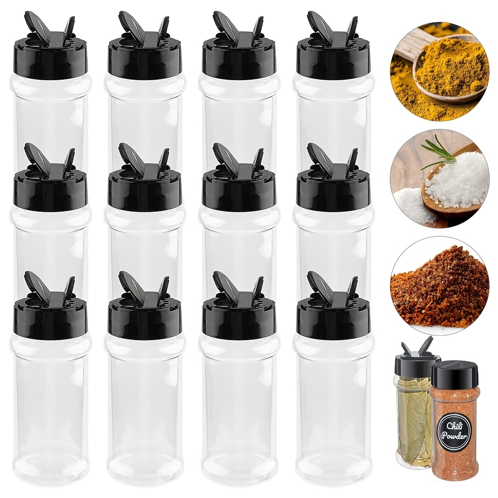 12 teiliges set gewürzflaschen streudeckeln gewürzgläser
