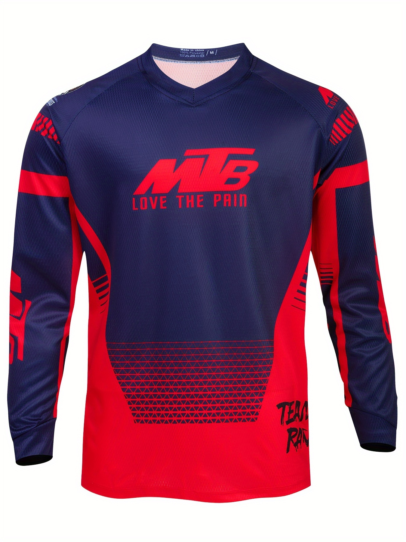 camiseta ciclismo larga hombre jersey montaña Temu Argentina