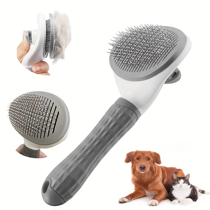 

1pc Effortlessly Remove Pet Hair With Our Float Hair Removal Brush Your Pet Grooming Routine With This Hair Remover Brush! - Grooming