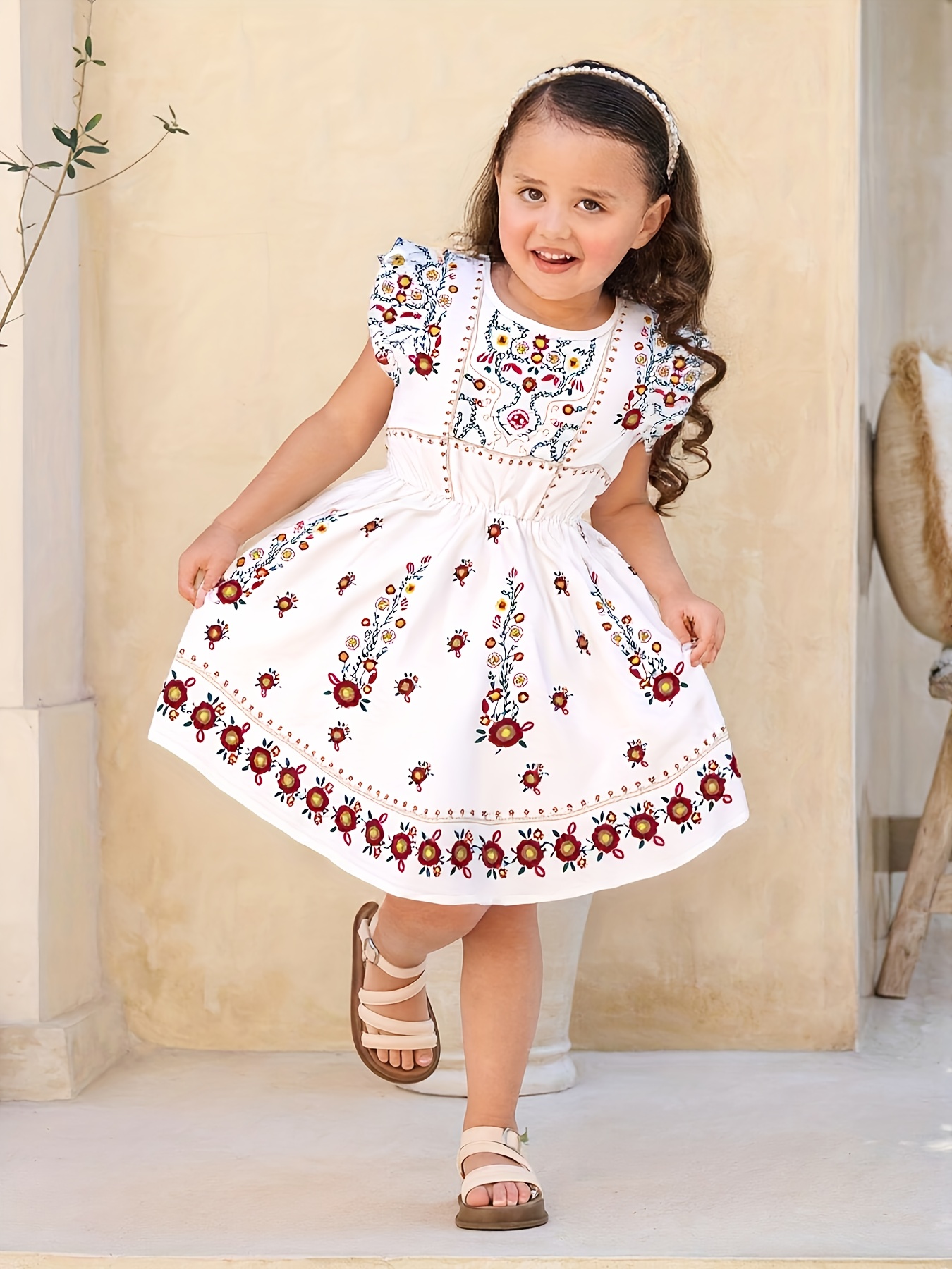 vestido flores informales jóvenes detalles coloridos Temu El