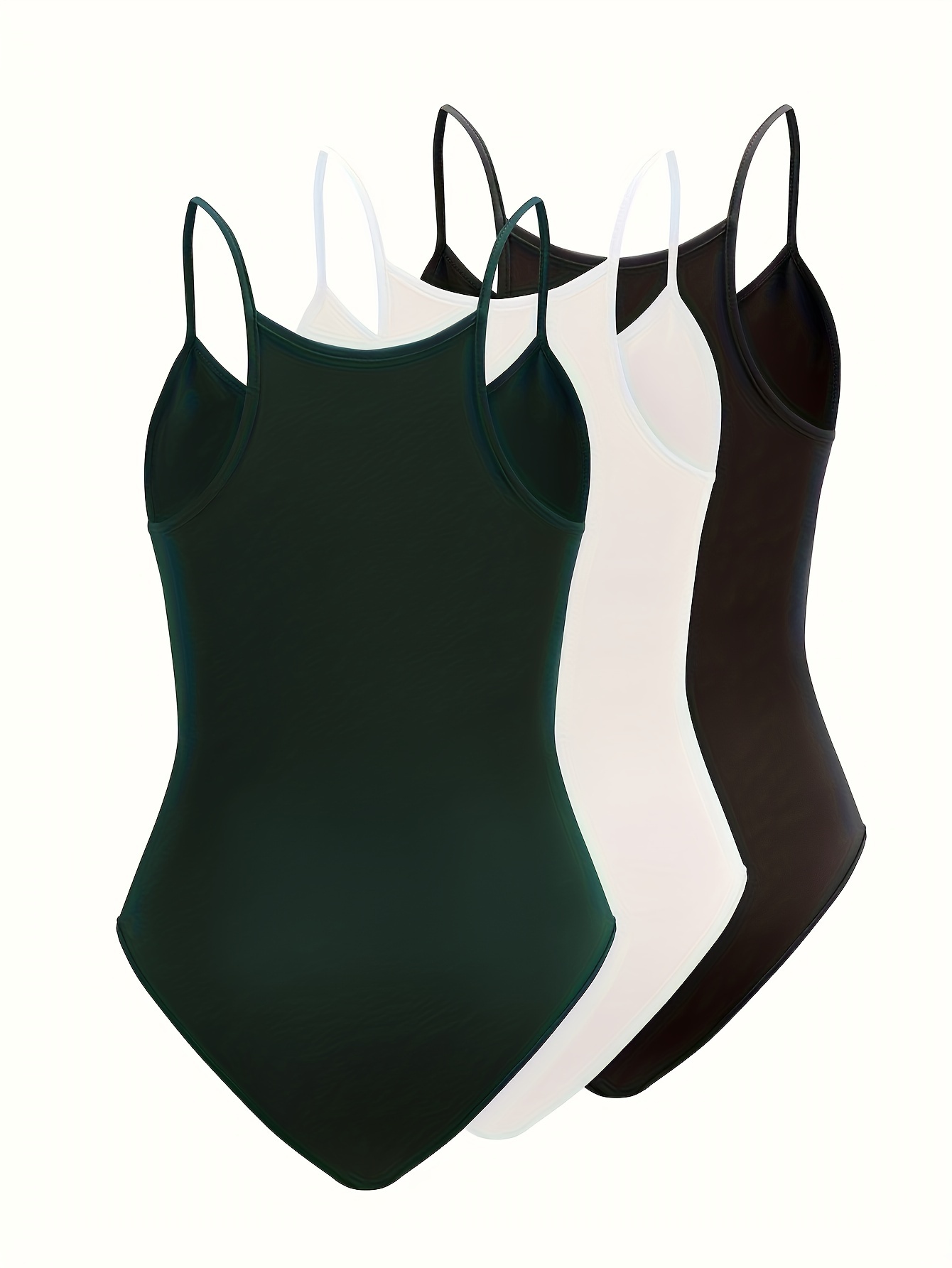 Solid Square Cami Bodysuit Sexy Backless Bodysuit - Temu