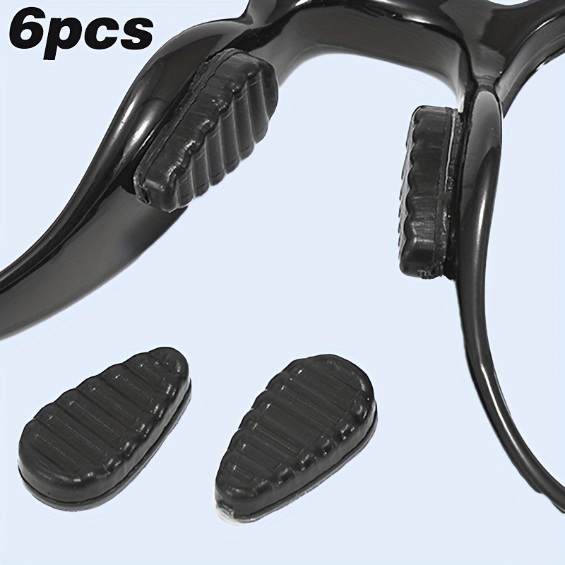 TEMU 6pcs Glasses Nose Pads - Anti-slip, Non-prescription Cushions With, For Glasses, , Compatible With Glasses Frames - Eyewear Accessories (6pcs),