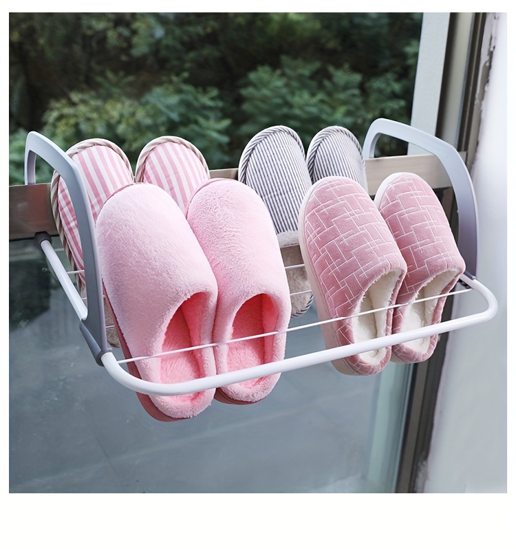 1pc windowsill drying rack metal clothes hanger for laundry room clothes hanger drying racks details 1