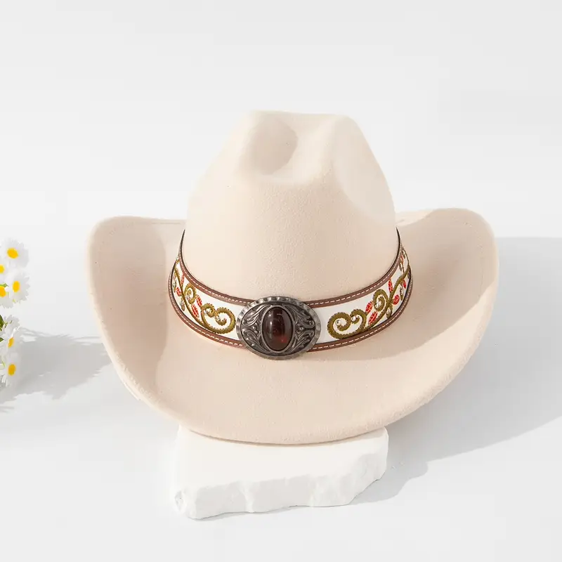 cappello cowboy western a tesa larga e rialzata in stile - Italy cappello cowboy western a tesa larga e rialzata in stile - Italy