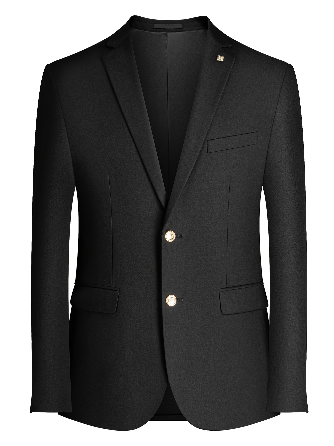 ジャケット SINGLE-BREASTED BLAZER single breasted suit jacket solid - Temu Japan
