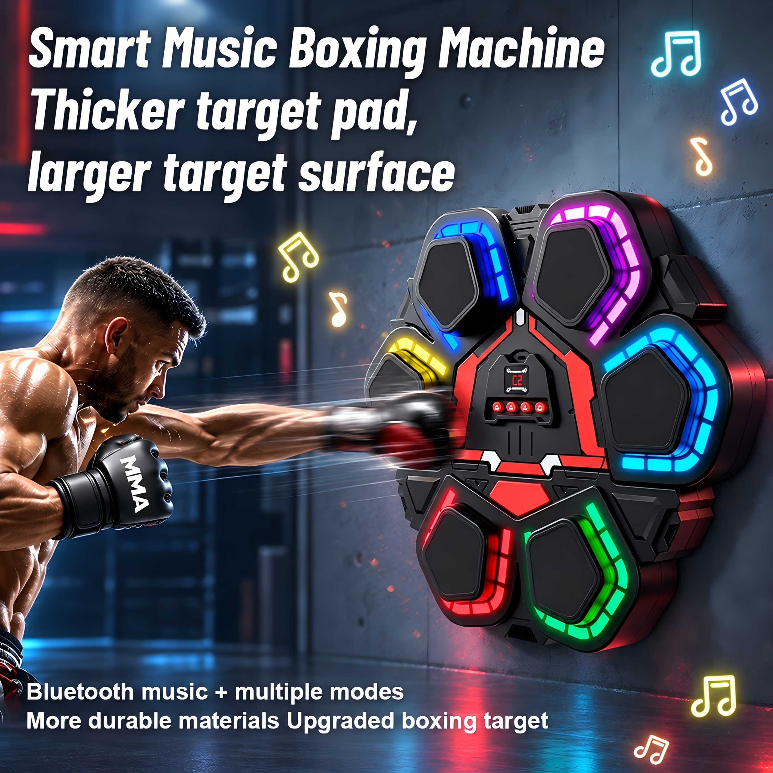 boxing machine music sold on Temu United States