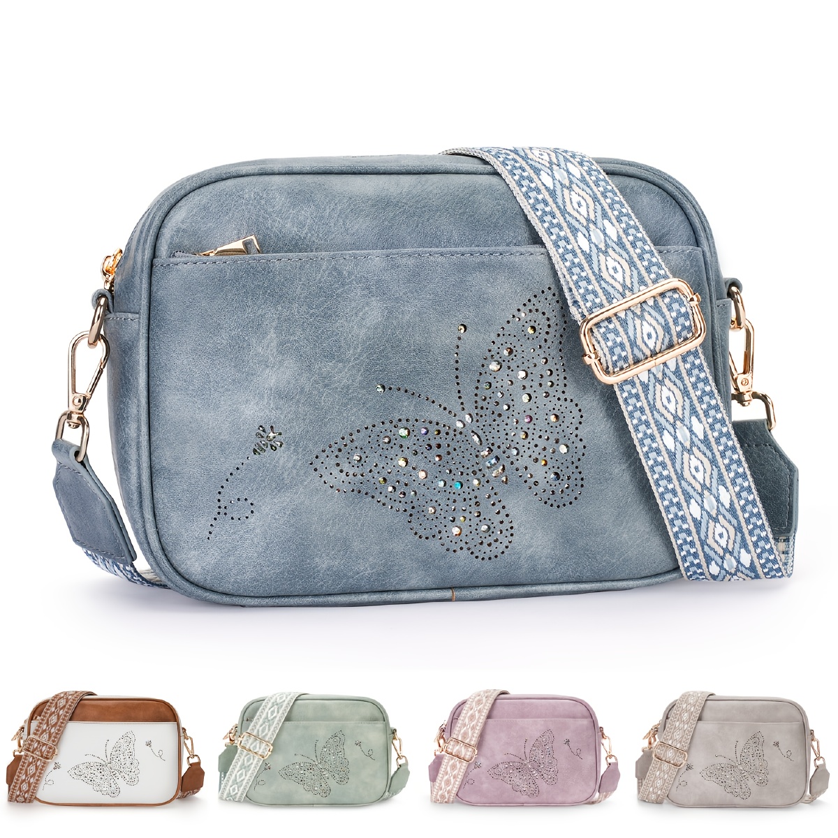 

Women's Crossbody Bag , , -, And - In , , Purple, ,
