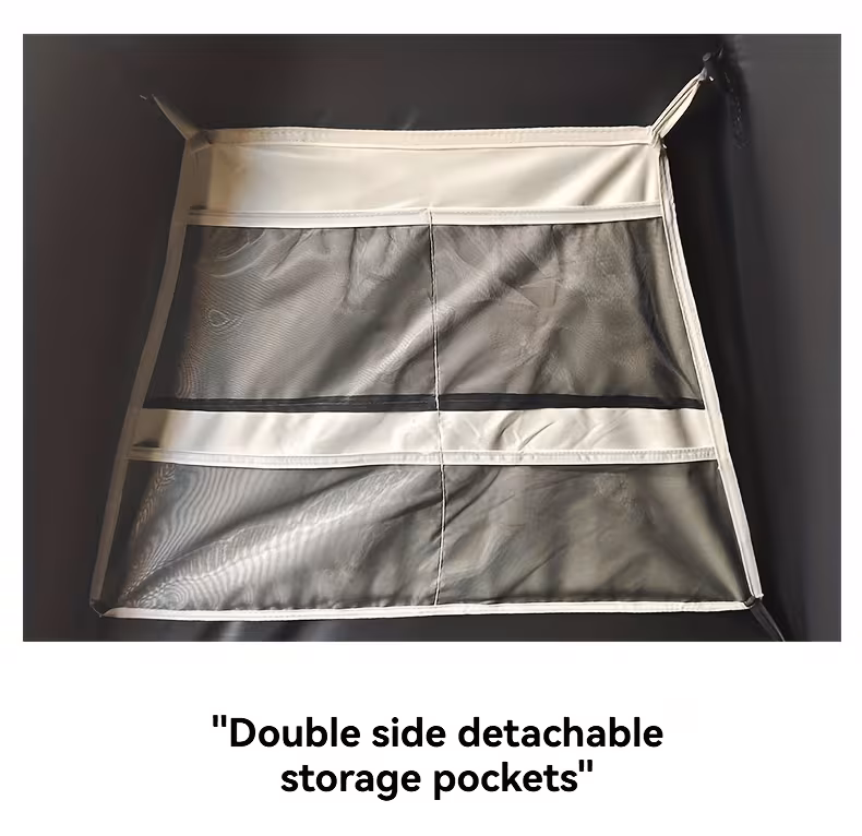 outdoor camping spherical tent dome black thickened sunshade large space with chimney Product details 5