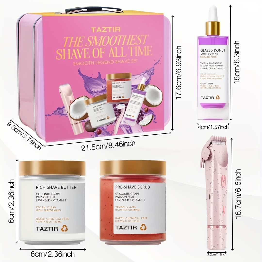 luxury shaving body care set shaving - Temu