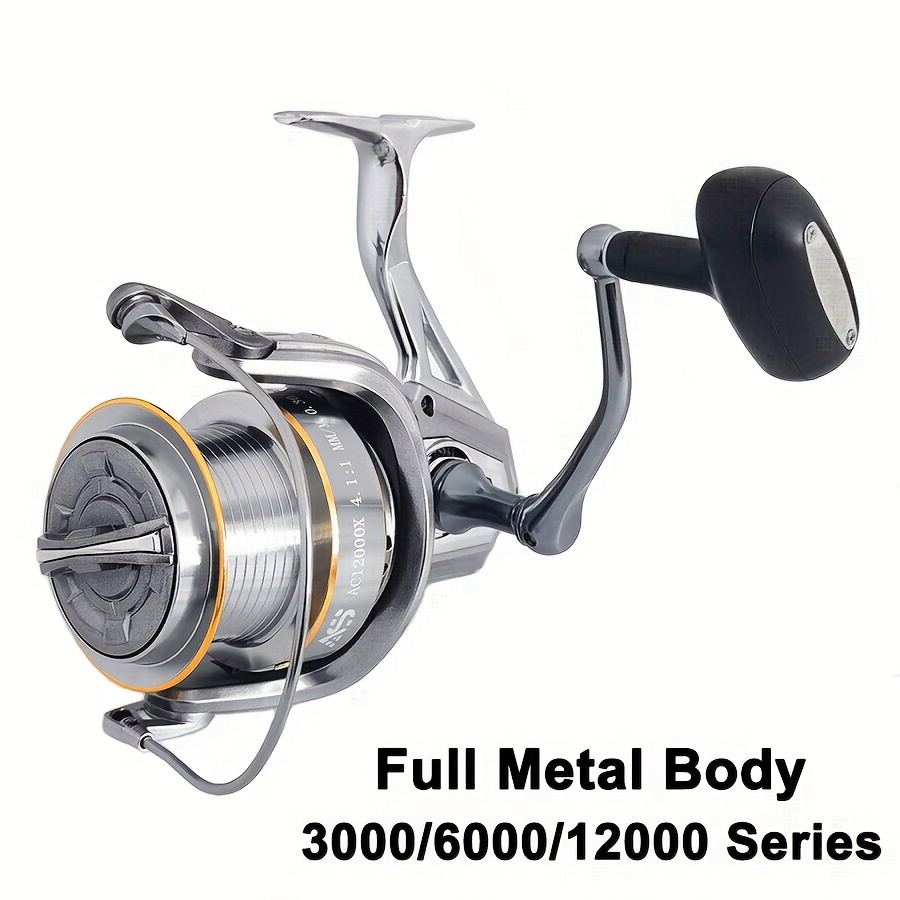 Baitcast Fishing Reel: Durable Stainless-steel & Brass Gears