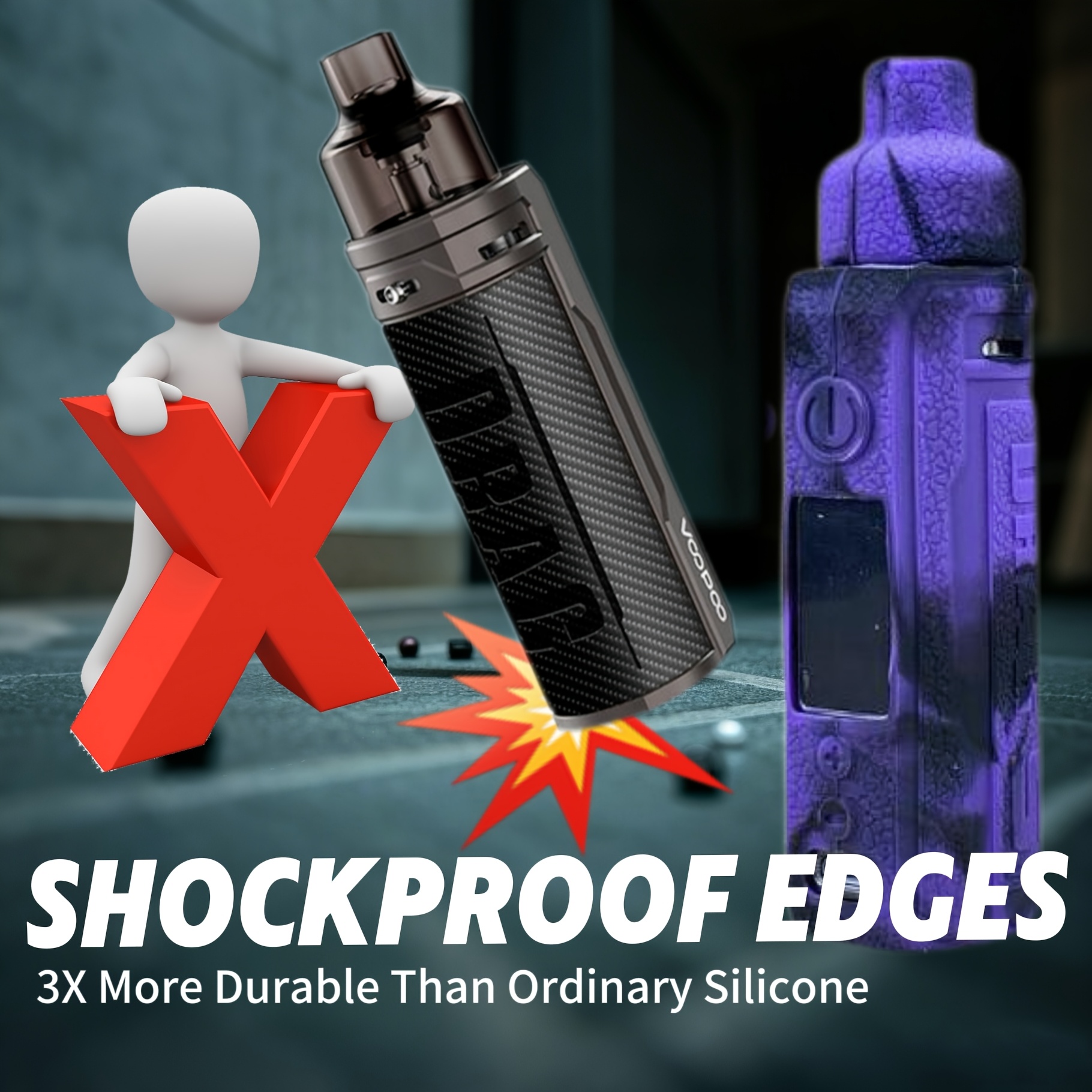 best vape mods 2021 Ready Stock] Silicone Case for Drag S Pro Texture Cover Protective Rubber  Soft Sleeve Shield Wrap Skin Shell Box main image 1