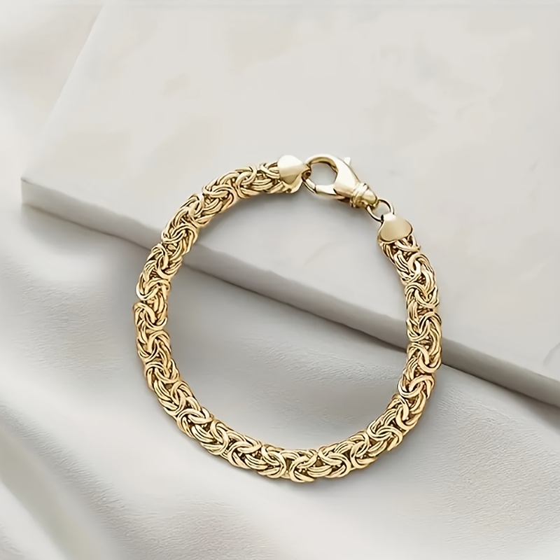 

925 Sterling Silver 18k Golded Plated High Quality Zirconia Cut Cuban Grass Rope Bracelet, Girlfriend Valentine's Day Mother's Day Gift Mom's Christmas Gift, Free Gift Box