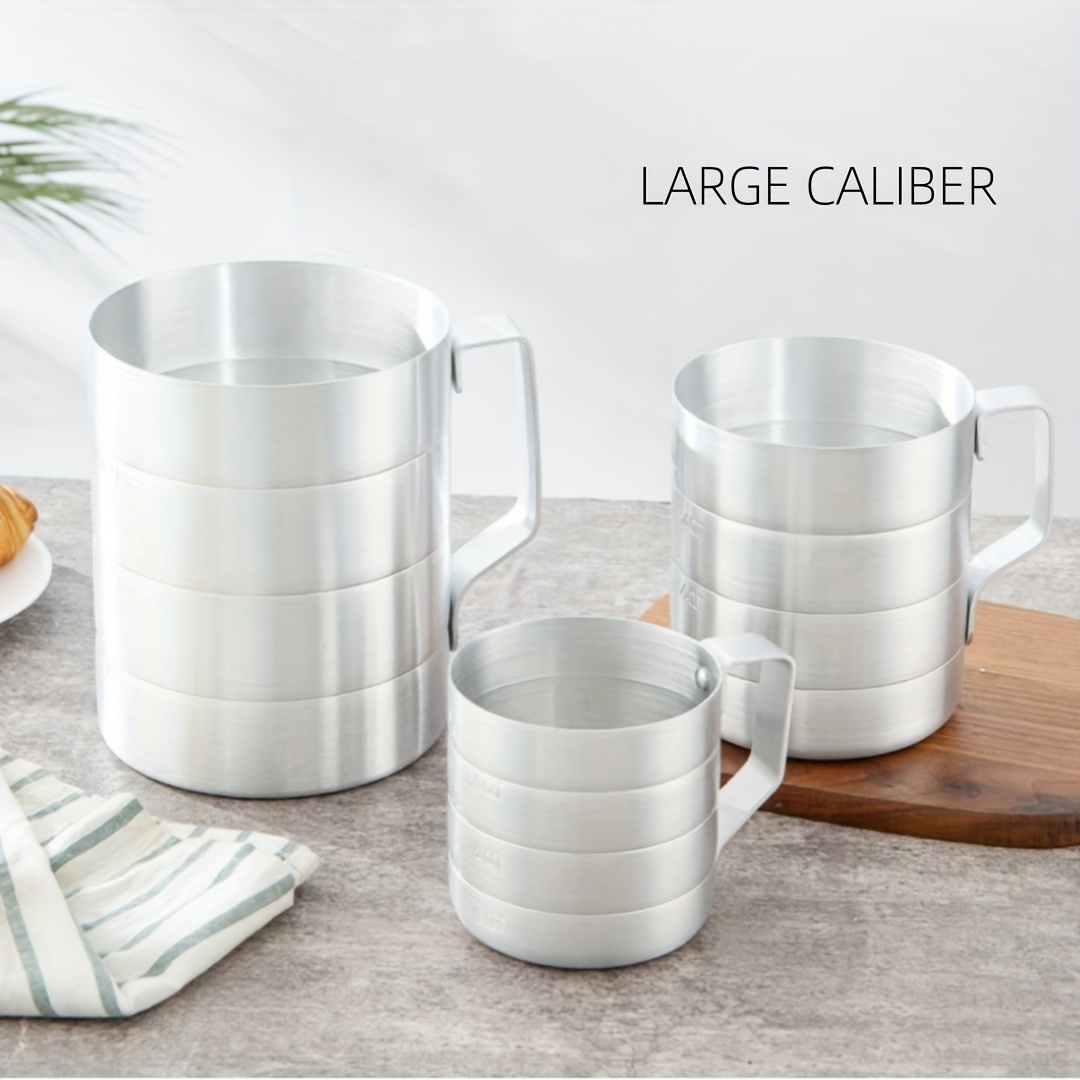 heavy duty aluminum coffee mug set measuring lines large - Temu Mauritius