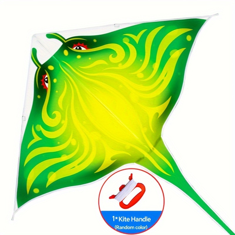 Fly High Creative Devil Fish Kite Includes Kite Handle - Sports