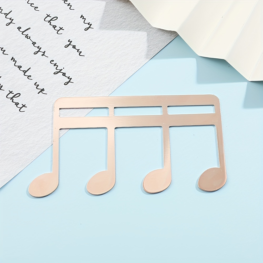 TEMU Versatile Metal Music Book Clip & Page Holder - Ideal For Piano, Keyboard Stands & Books, Mixed
