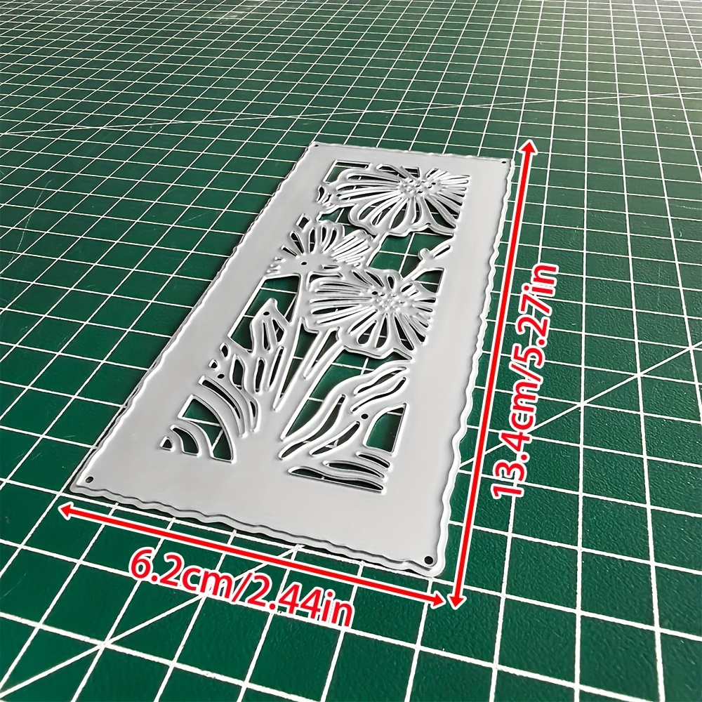 Image of 1pc Creative Pattern Metal Cutting Die - Versatile Craft Tool For Scrapbooks, Photo Albums, Greeting Cards And Home Decor - Great For Holiday Wishes And Crafts