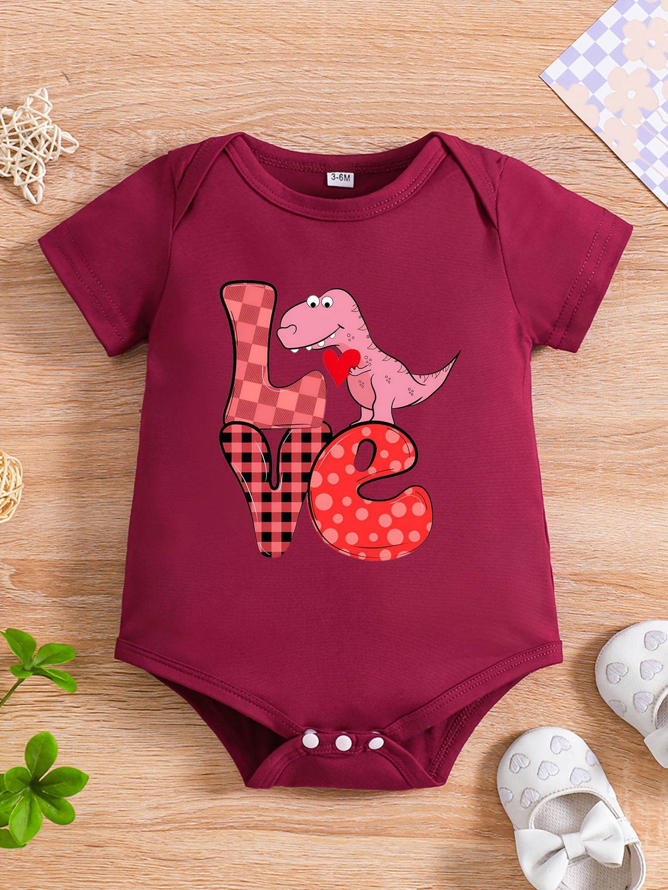 Romper Infant Girl Dinosaur Clothes Girl Dinosaurs Graphic Print