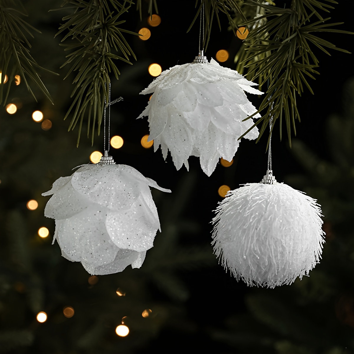 

Christmas : 7.2cm/2.836inch, 8cm/3.152inch, 11g, Plastic, No , Hanging, No , For Christmas Decorations