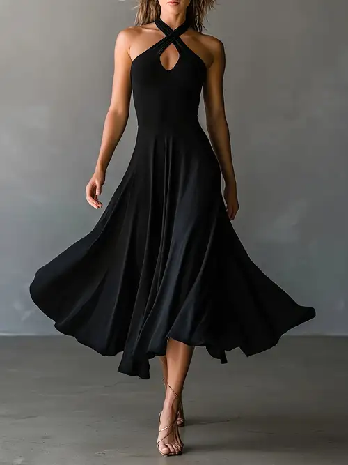 backless split dress - Oman backless split dress - Oman