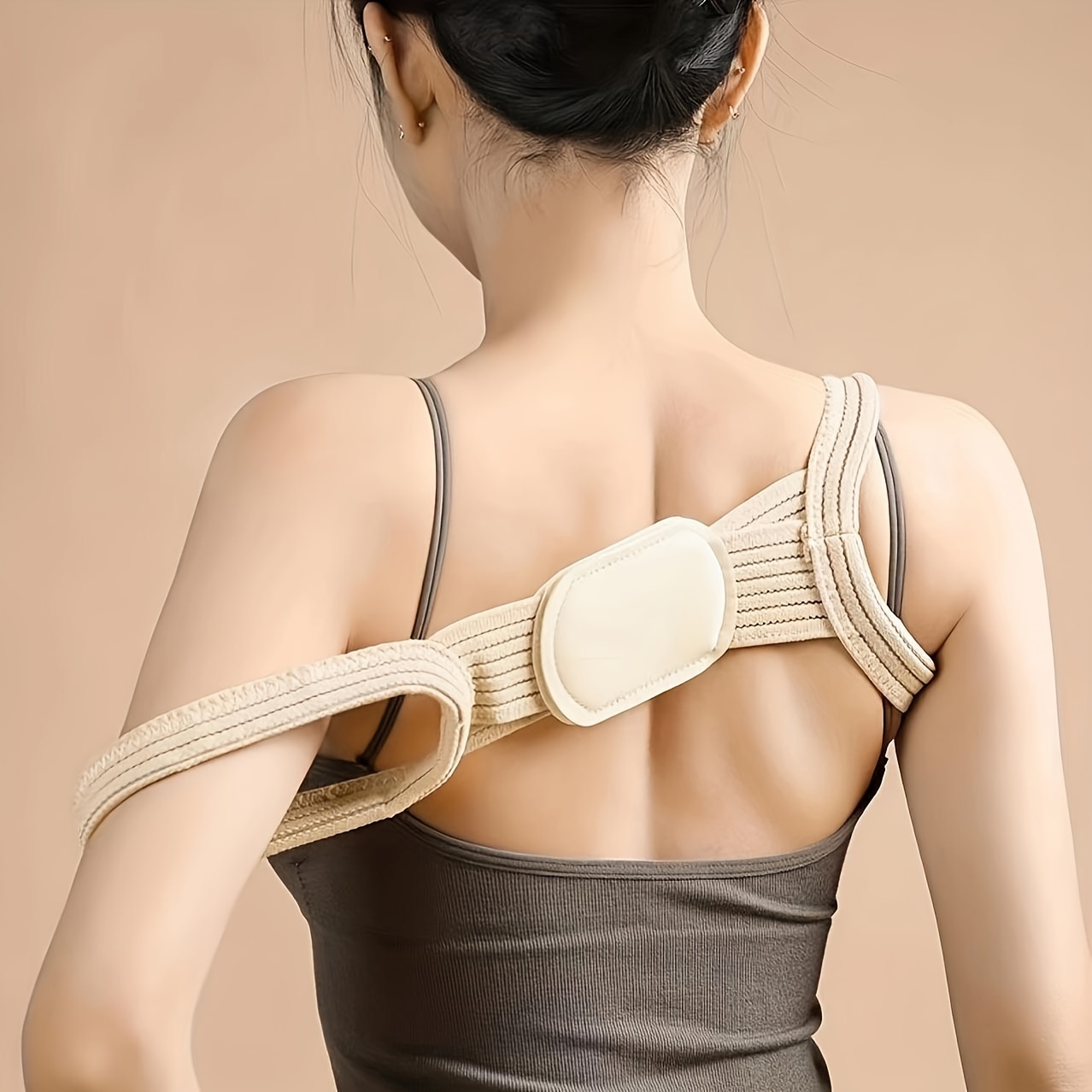 1pc adjustable posture correction belts for men and women - hunchback relief, back support brace, hand wash only | Check Out Today's Deals Now | Temu