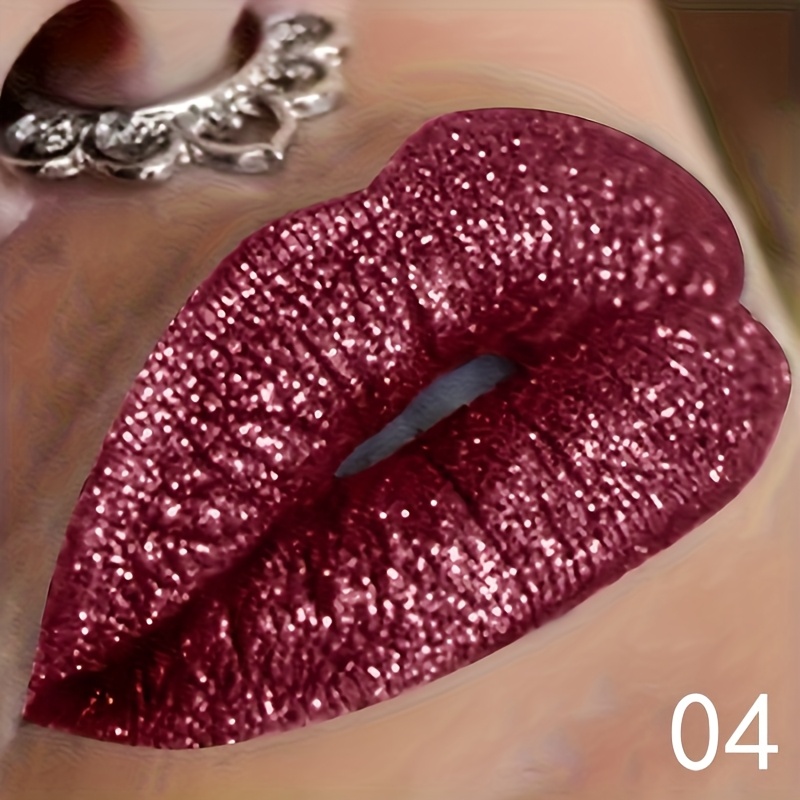 Lip Gloss - High Gloss Fine Glitter, Waterproof And Smooth, Pigmented, Long-lasting, , Halloween Gift