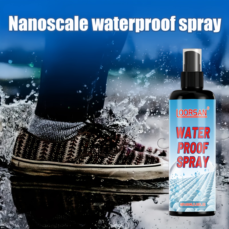 

[100ml Waterproof Protector Spray] 100ml Waterproof Protector, Outdoor Fabric Defender, Car Paint Waterproof Agent, Suitable For Shoes, Jackets, Leather, And Glass.