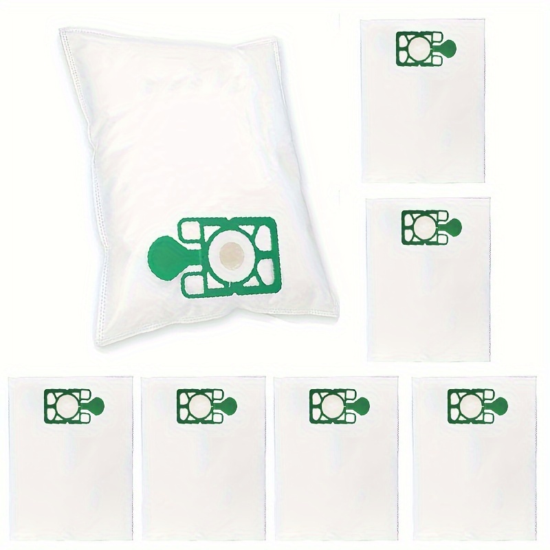 Image of Numatic Cleaner Dust Bags, 7-pack, Leak-proof Nvm-1ch High Capacity Filter Bags With Rubber Seals And Ultrasound Welding, Compatible With Hvr200m-22, Non-woven Fabric