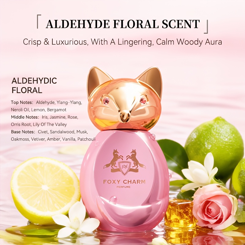 Image of Foxy Charm Luxury Women's Perfume, 2 Styles | & Fruity Notes And Rich Agarwood Notes, Ideal For Personal Use Or Gifting On Christmas, Valentine's Day, New Year And Other Festivals.