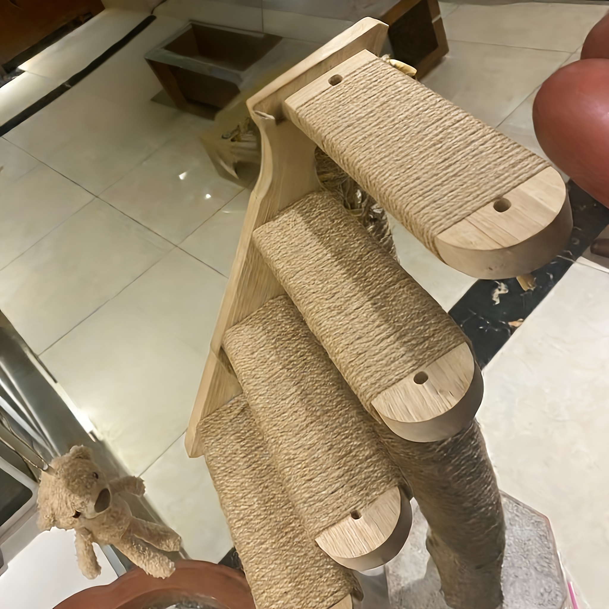 TEMU A Bundle Of 10 Meters/32.8 Feet Of 6mm Natural Sisal Rope, Suitable For Cat Scratching Boards, Diy Crafts, Floral Arrangements, And Christmas