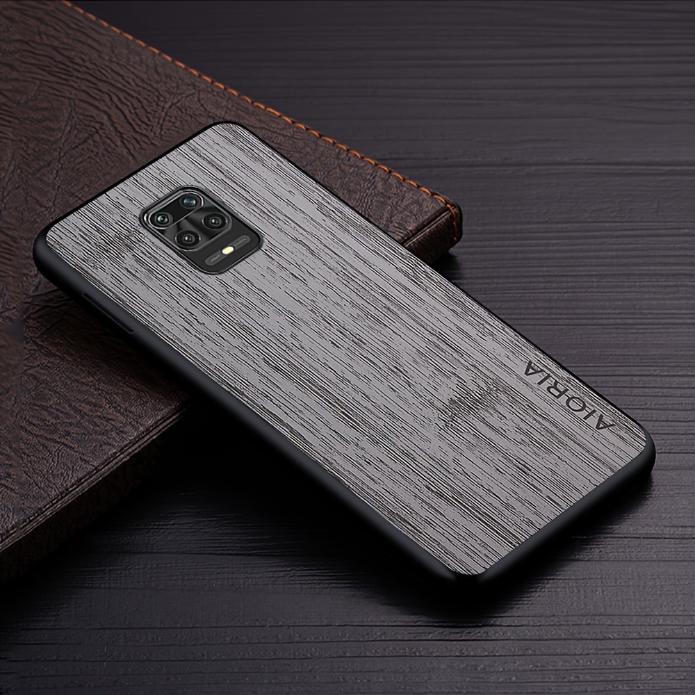 TEMU Custodia per Telefono: Custodia per Xiaomi Redmi Note 9 Pro 9S con Design in Bamb羅, Copertura Completa Anticaduta, Posizionamento dei
