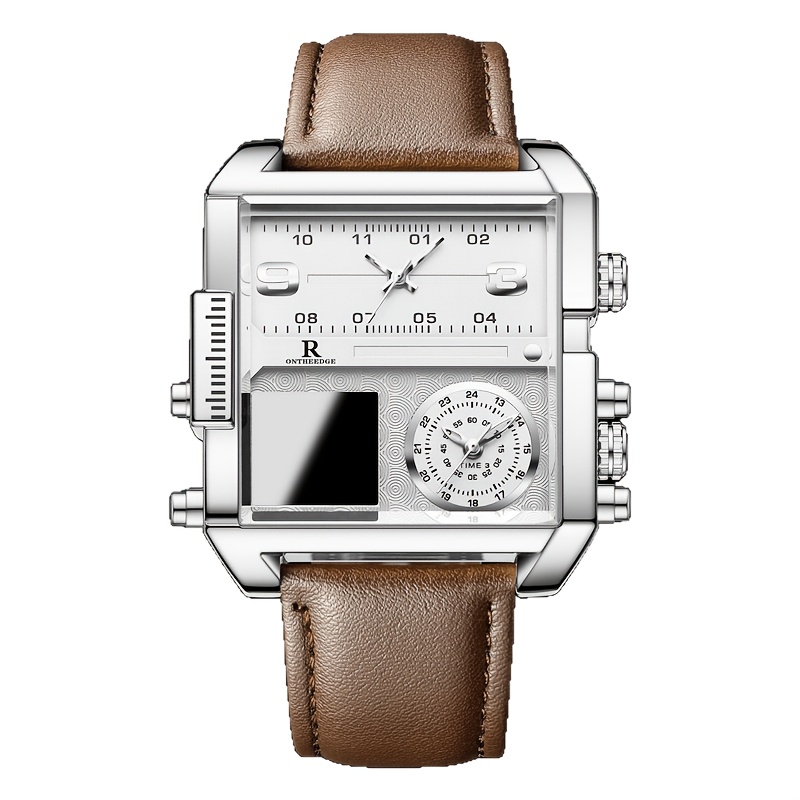 TEMU Golden Luxury Watch For Men, High-end 's Watch, Men's Wristwatch, Everyday Wear, Men's Gift, Vintage Design, Elegant , Automatic Movement,