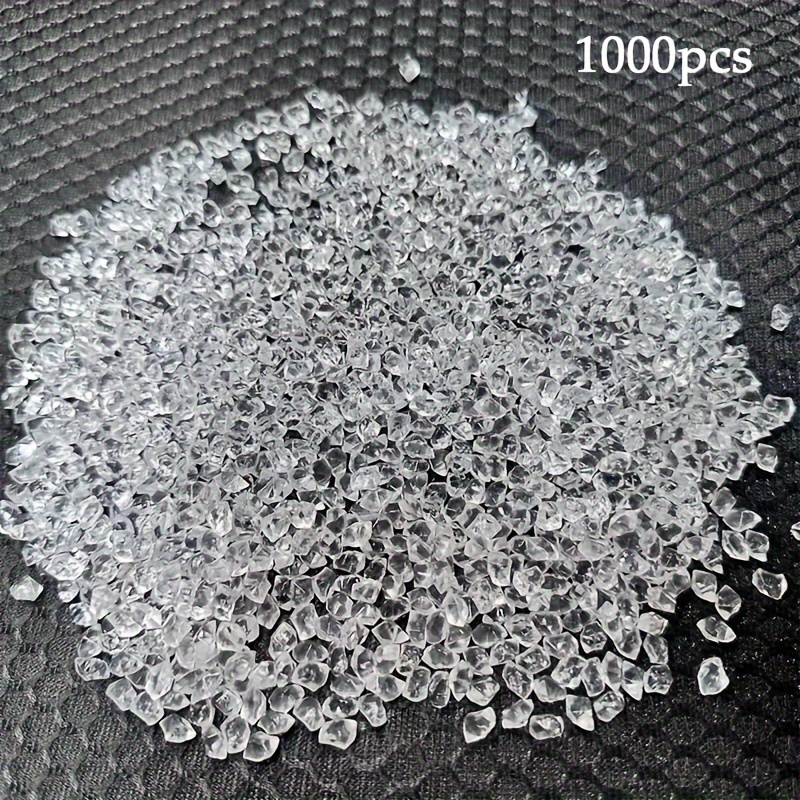 E-shop 1000 Stück transparente Acryl-Eiswürfel, zur Vase Dekoration, Aquarium Dekoration, Foto Requisiten und Tafelaufsätze