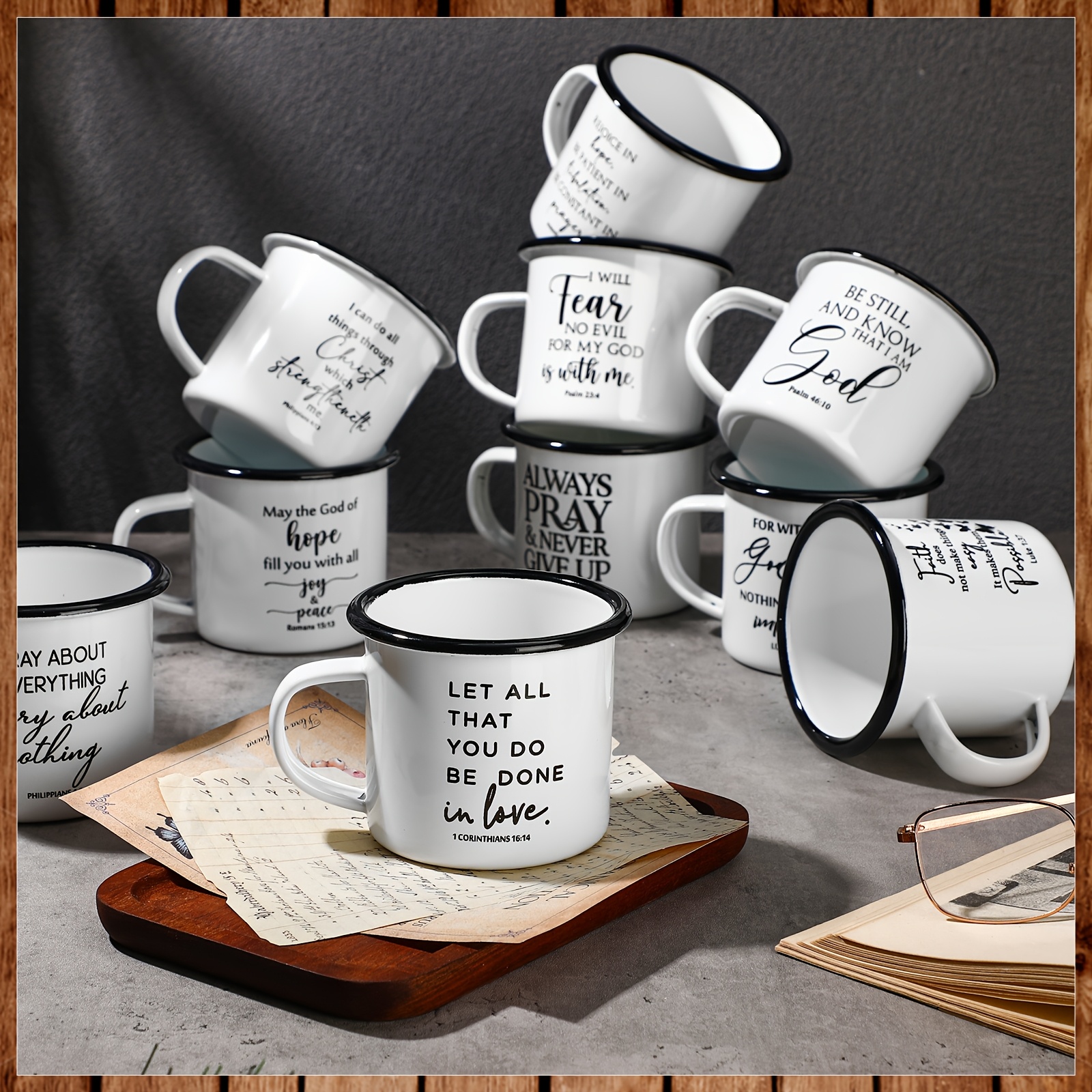 Christian Enamel Mug 1