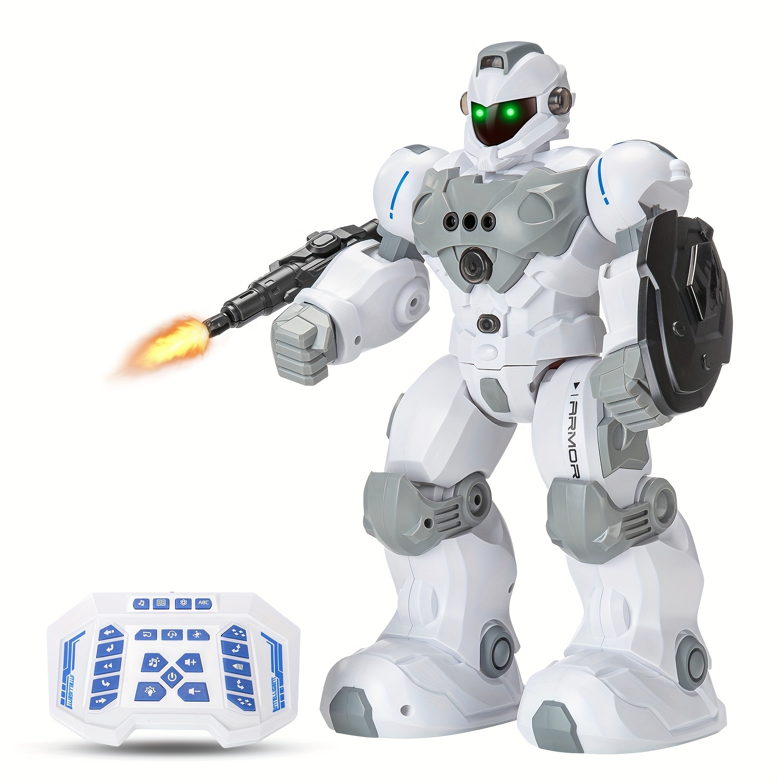 

Control Robot Toys For Kids: Intelligent Programmable Robot Gifts For Kids Popular Science Story Toys With 2.4ghz Wifi Signal Gesture Sensing For Kids