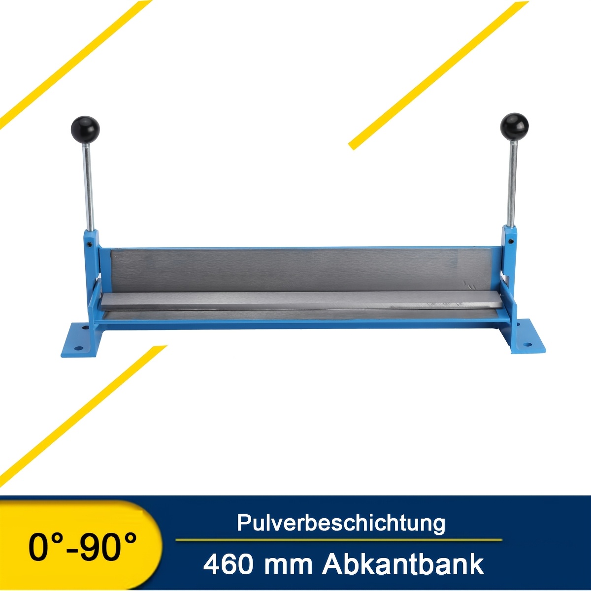 Acrylic Board Machine Bending Brake Sheet Metal Bender Metal Folder 460mm 0- Adjustable Bender Table Folding Machine