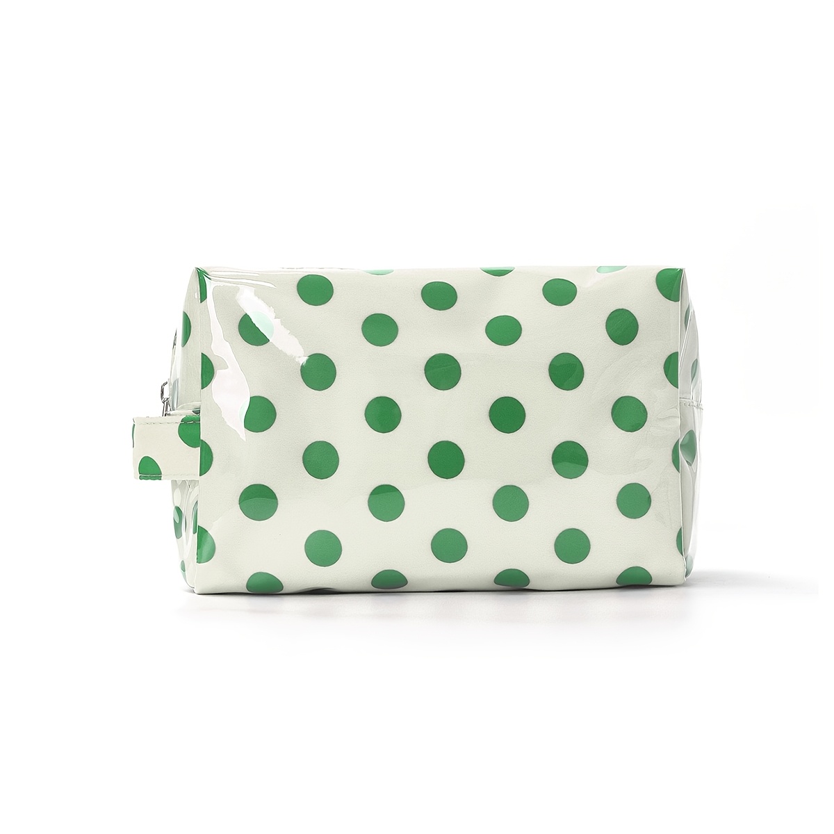 TEMU Large-capacity Polka Dot Makeup Bag, Makeup Bag, Portable Travel Toiletries With Handle, Multi-functional Toiletries Storage Bag, Cute Polka Dot