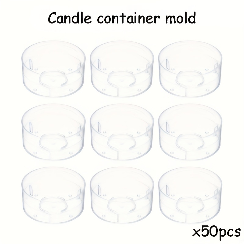 

50pcs - Plastic Molds For Diy , Craft Supplies (1.49in)