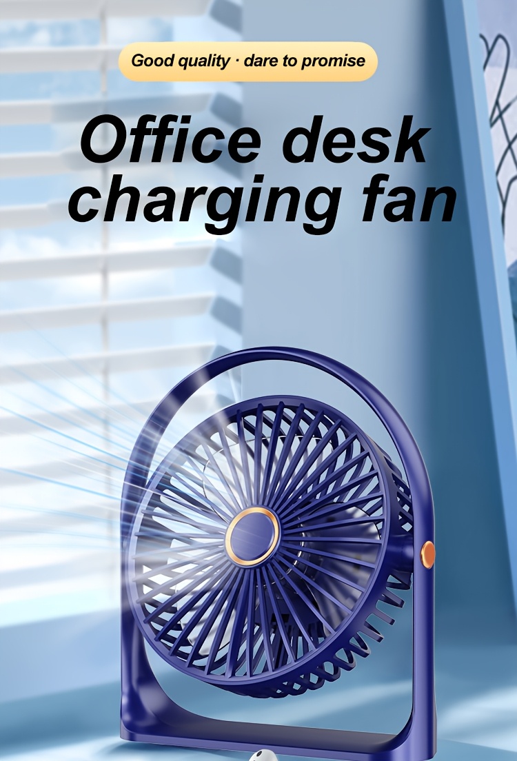 jkuoo   usb   fan with powerful airflow 5   360 tilt compact portable cooling solution with ambient night light silent operation for office home rechargeable 1200mah battery mini fan rechargeable details 0