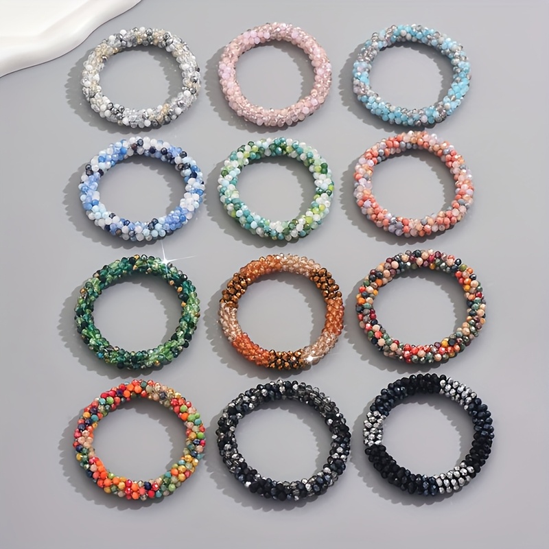 Bohemian Crystal Bracelet Colorful Beaded Style