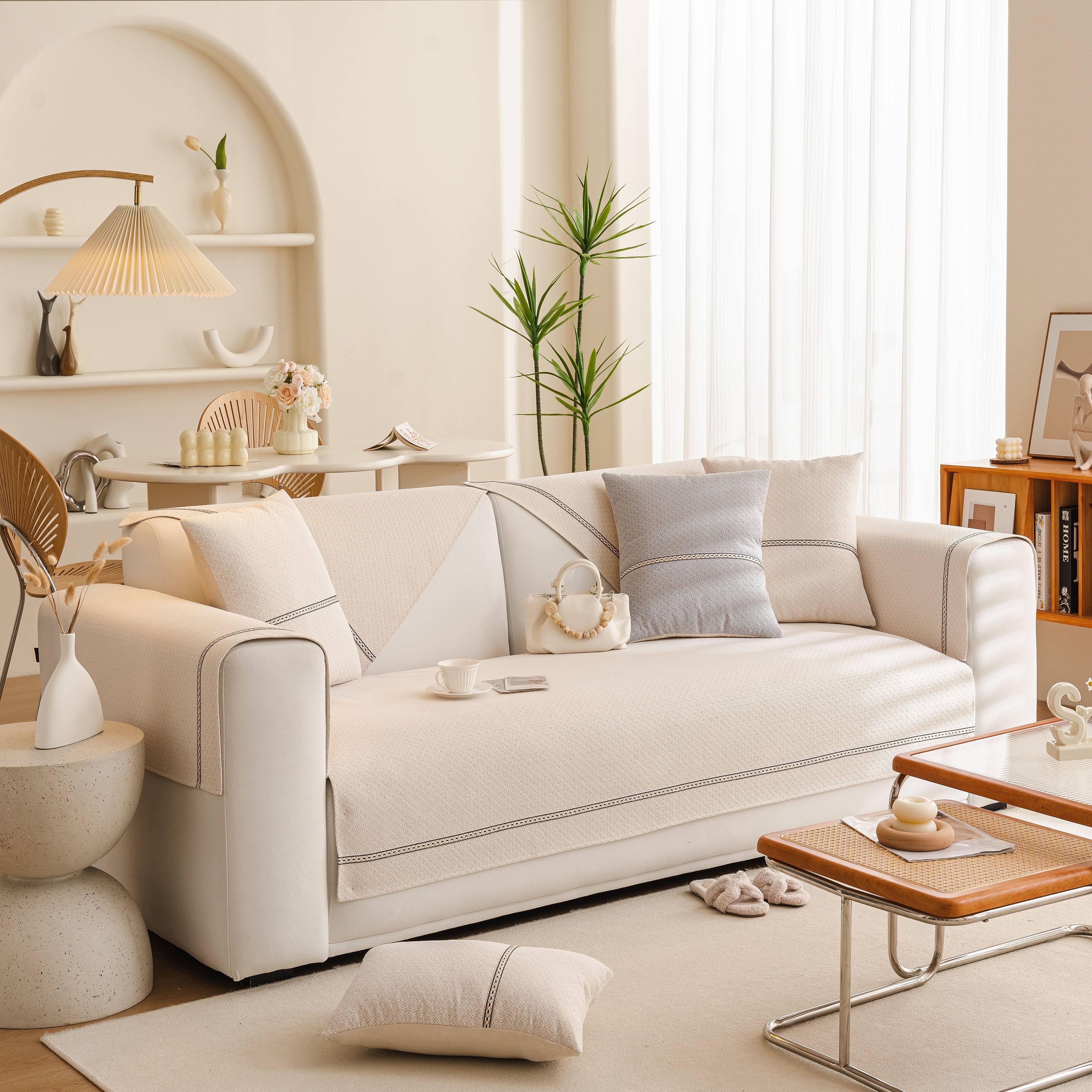 Chenille Four Seasons Universal Non slip Sofa Cover Couch Temu Australia