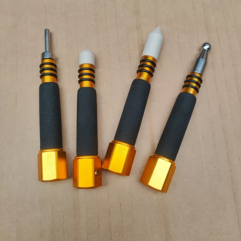 TEMU Anti-slip Car Body Dent Repair Tool Removable Pen Shape Traceless Repair Tool Automobile Body Dent Removal 4pcs
