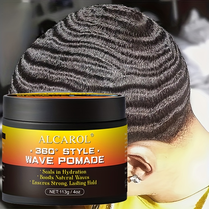 Men'S Wave Pomade 360 Wave Hair Instant Styling