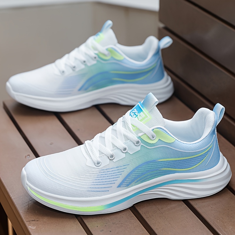 Men'S Running Shoes, Breathable Mesh Sports Casual Shoes for Summer, Lightweight Soft-Soled Mesh Sneakers