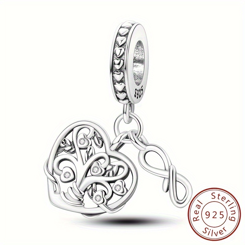 Triple Life Tree Infinity Family Forever Silver Color Beads Charm Fit  Bracciale Collana Pendente Per Donne Ragazze Uomini, Checkout Online  Rapido E Sicuro