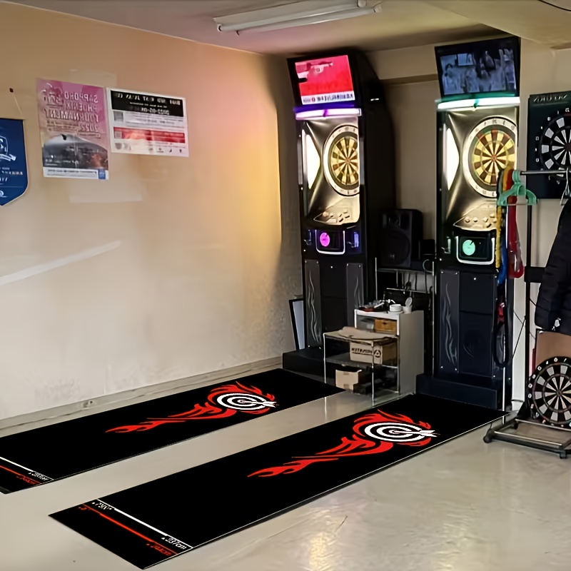 Fashion Dart Additions | Professional Dartboard and Dart Mat with Distance Markings, Suitable for Party, Club, and Bar Settings, Protects Floor and Dart Tips, Made of EVA Material