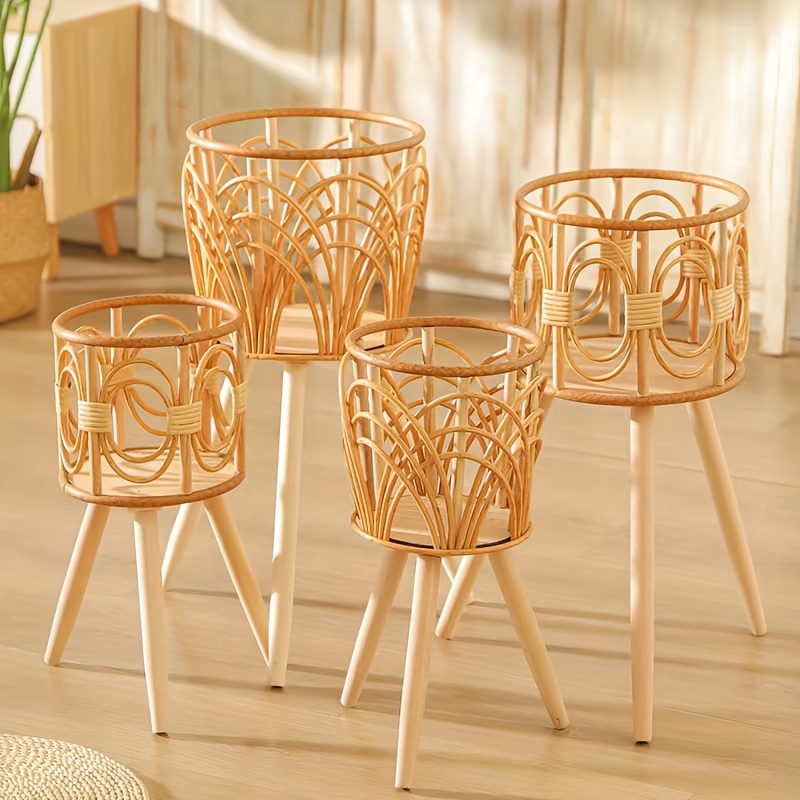 geflochtene blumentpfe imitat rattan blumenstnder - Temu Germany