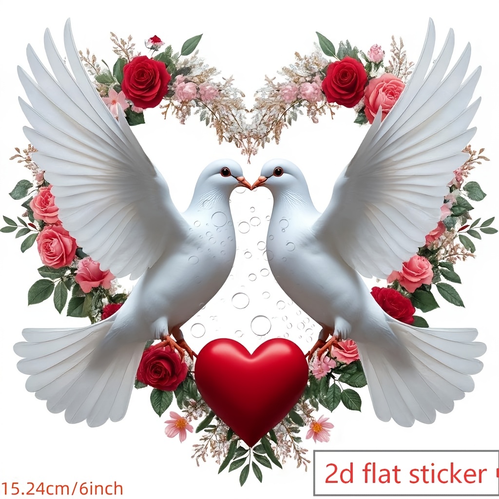 Bird-themed Creative Personality Stickers, Suitable For Cars, Suvs, Trucks, Electric Vehicles, Walls, Glass Windows, Computers, Toilets, Luggage, Refrigerators, And Scratch-covering Stickers. (1pc)