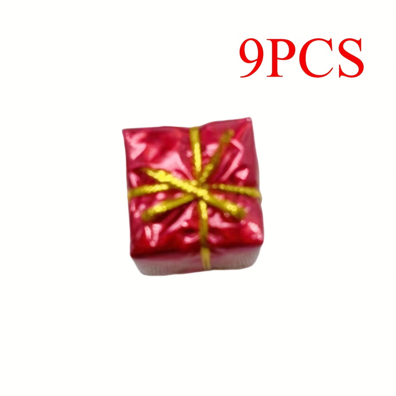 Image of 9/18ppcs "artificial Foam Gift Box For Home Decor Hanging Christmas Tree Decor Gift Box Decor Diy Garland Decor Accessories Pendant Gift Decor