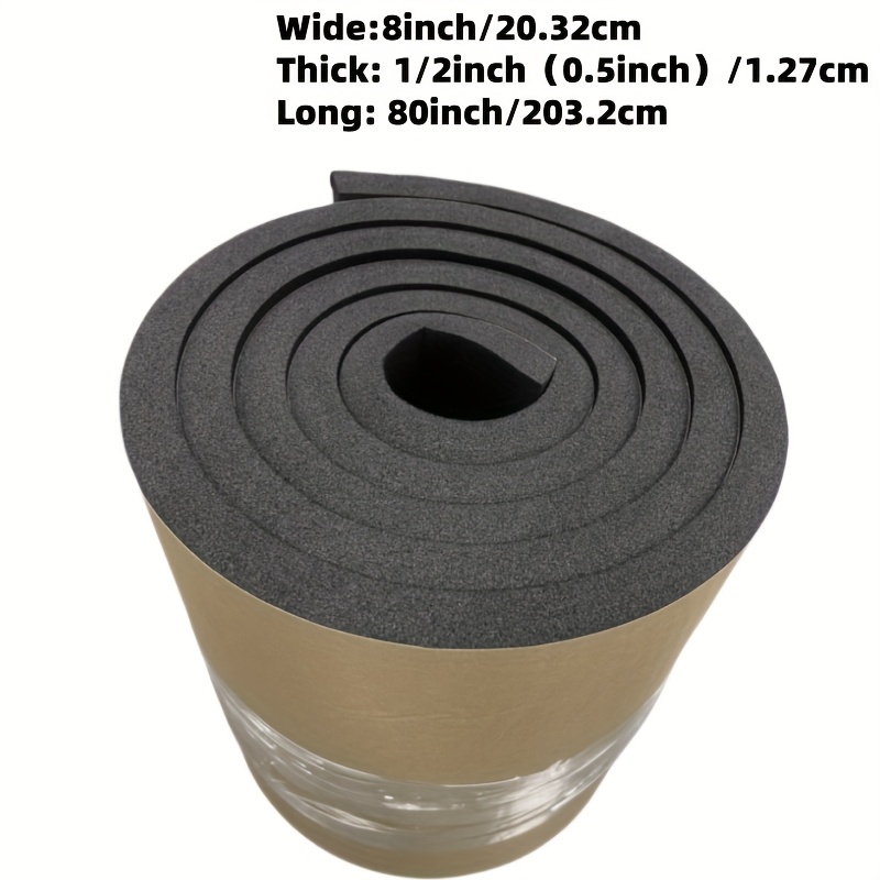 TEMU New Adhesive Thickened , High-quality Chloroprene Rubber Foam Protector - Multifunctional Marine Foam Pad - Ideal For Wall Protection, Parking